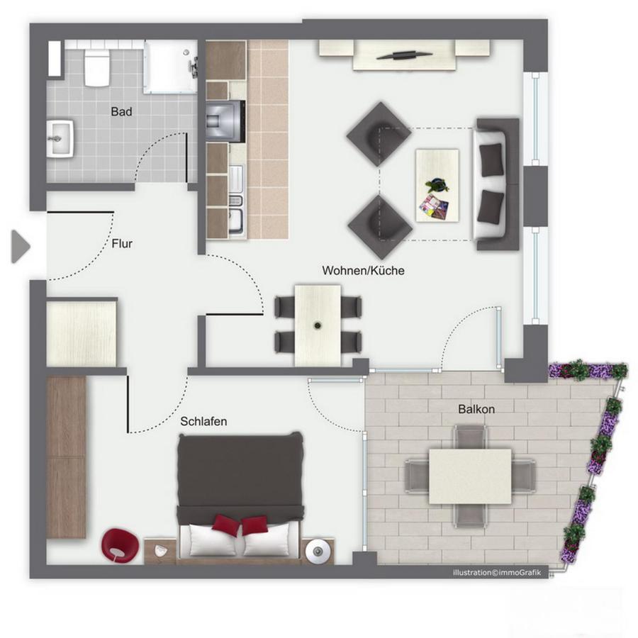 Likedeeler Wohnung 22 博尔滕哈根 外观 照片